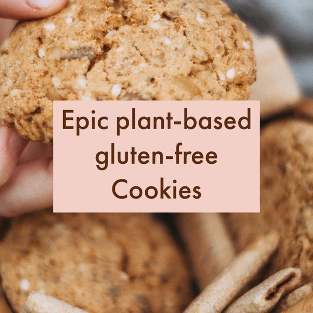 Epic Plant-Based Gluten-free Cookies - 10 minutes mix!