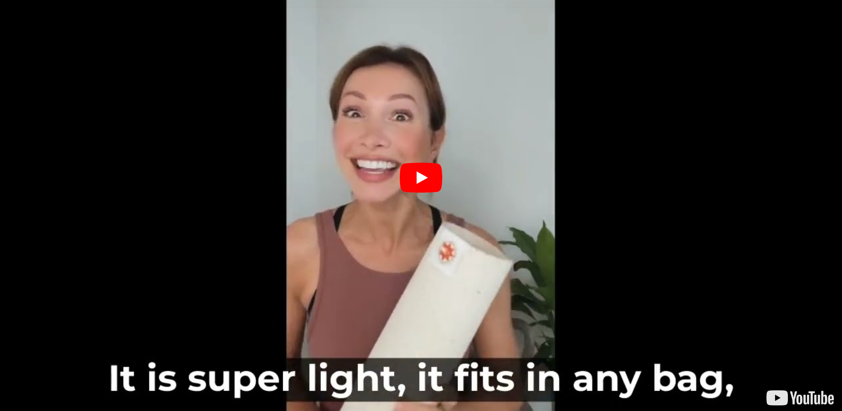 Caroline's CompleteGrip™ Eco-friendly Yoga Mat "The grip is incredible" Youtube
