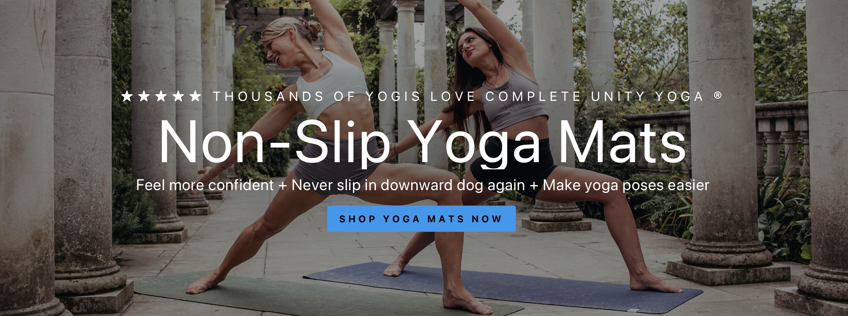 The Best Non-Slip Yoga Mat - Unity Cork Mat