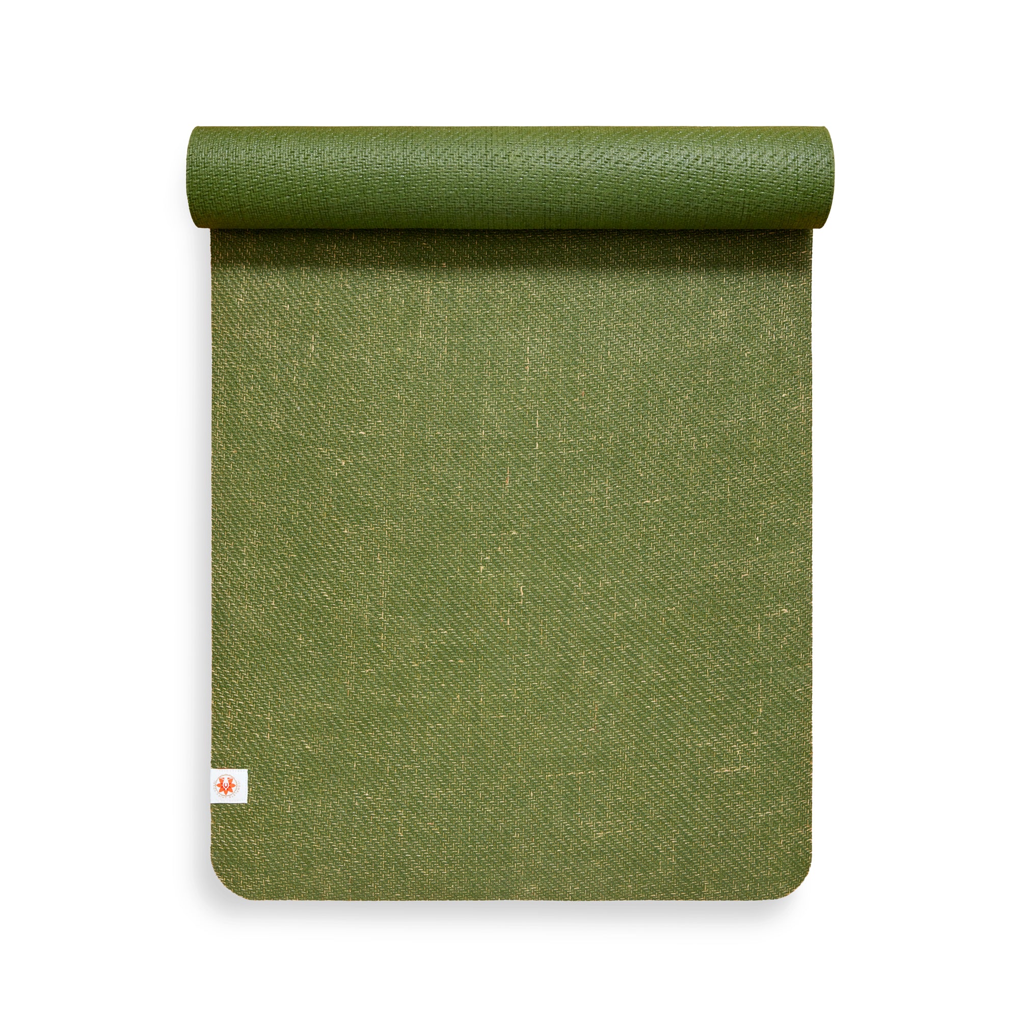 CompleteGrip™ Eco-friendly Yoga Mat (Forest Green Arial Shot) #colour_forest-green