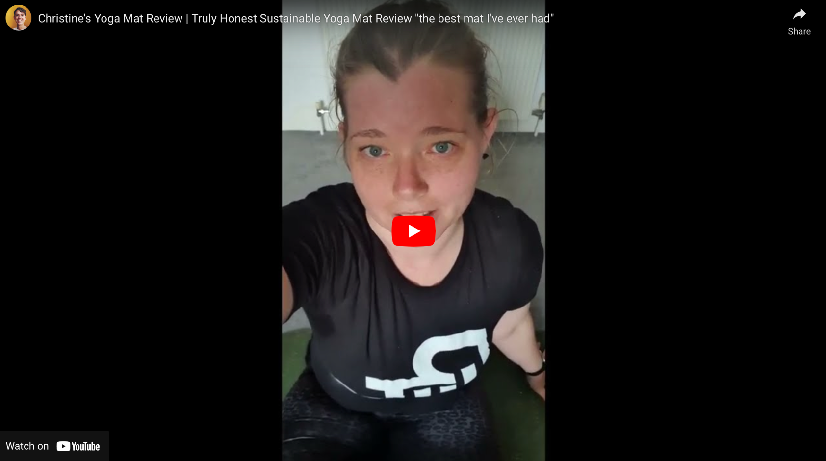 Christine's Yoga Mat Review  | Truly Honest Sustainable Yoga Mat Review "the best mat I've ever had"