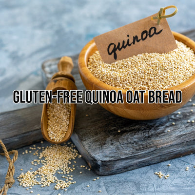 Gluten-Free Quinoa Oat Bread for Gut Health, Energy & Hormonal Balance
