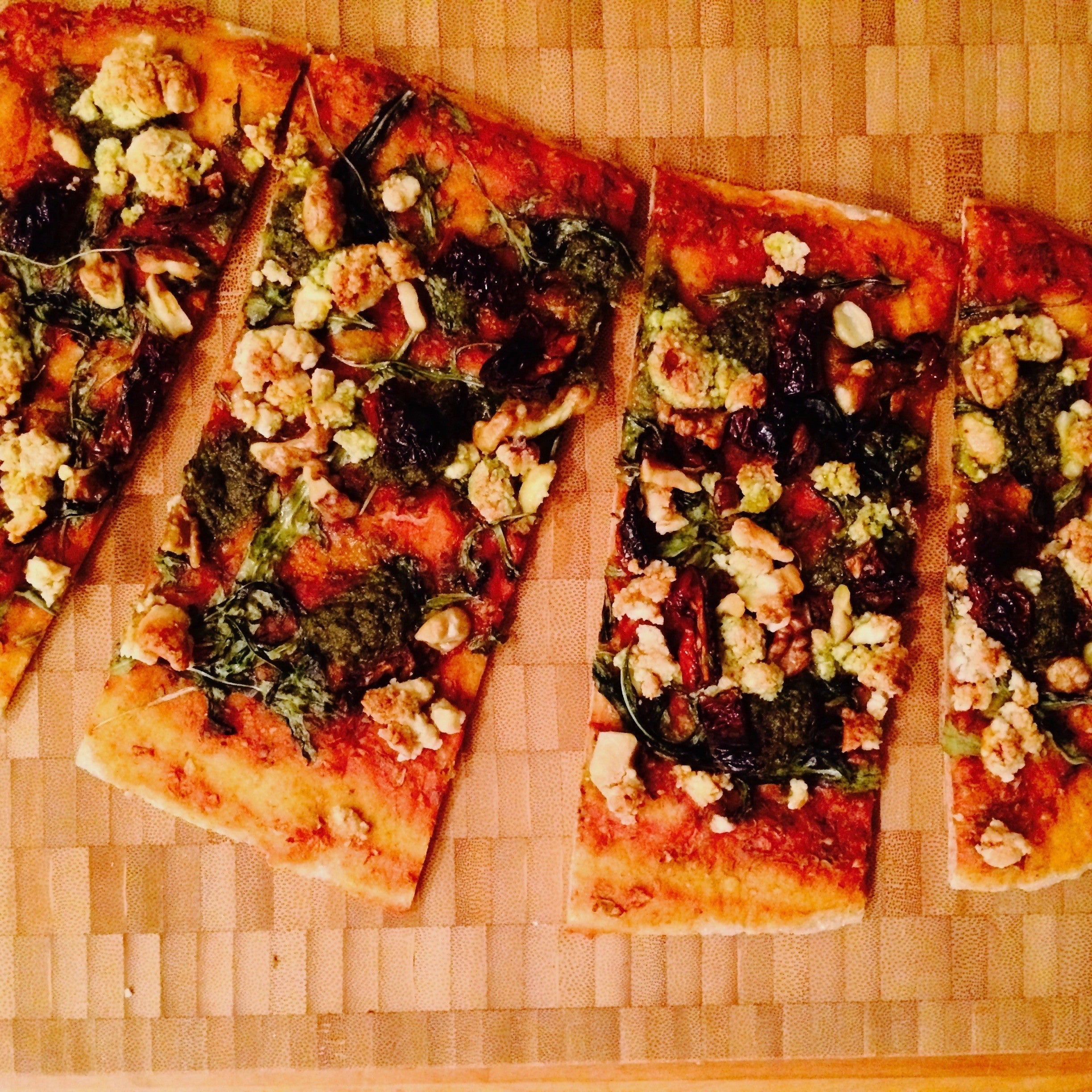 Pizza - scandinavia meets Italy. Vegan Pizza base