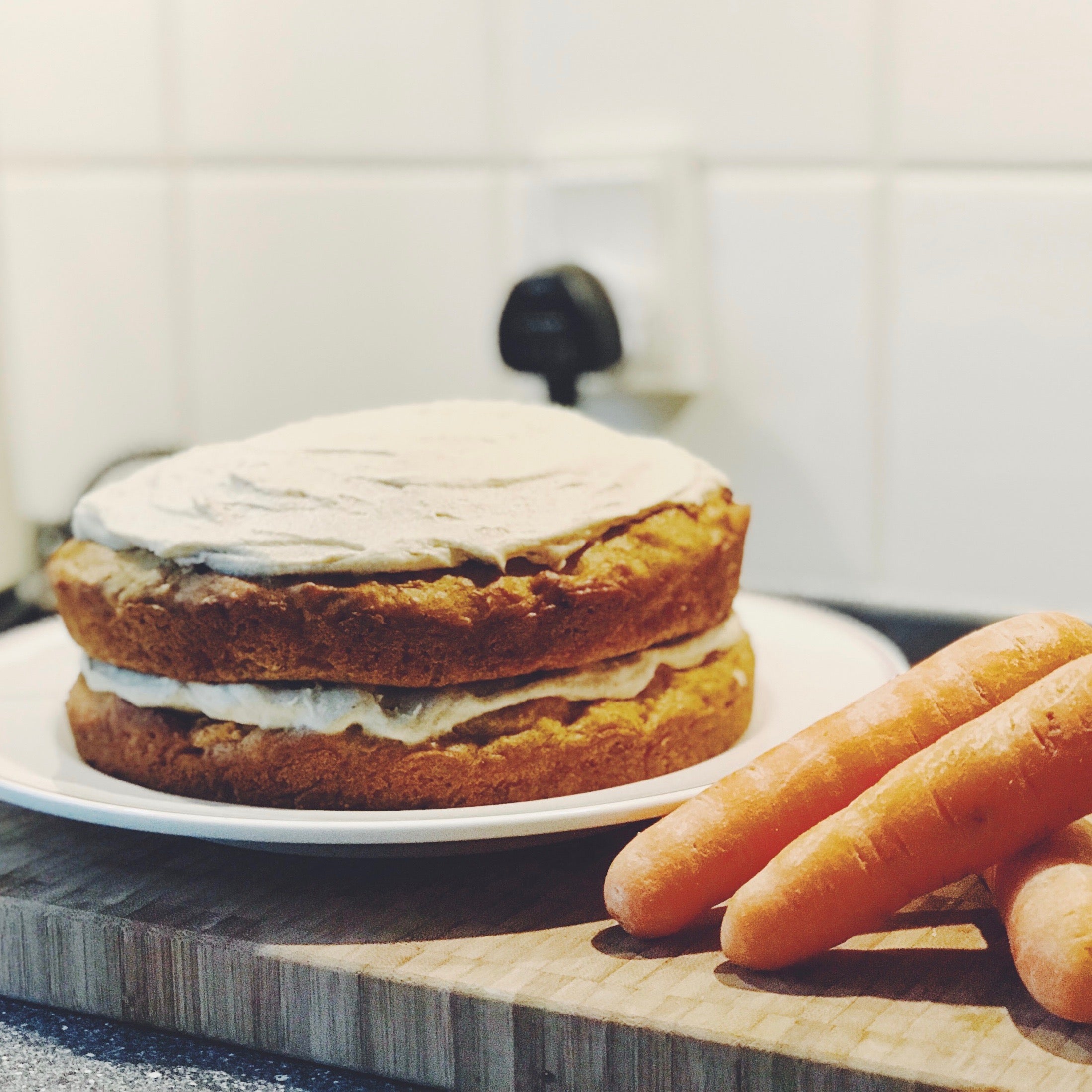 Sugar-Free Vegan Carrot Cake