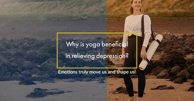 Why is yoga beneficial in relieving depression?