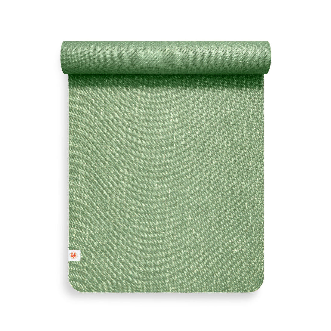 Matcha Green Jute Yoga Mat CompleteGrip Arial View