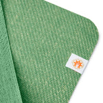 Matcha Green Jute Yoga Mat CompleteGrip Close Up
