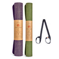 Yoga & Travel Mat Set | CompleteGrip™ Eco Friendly Yoga Mat Set