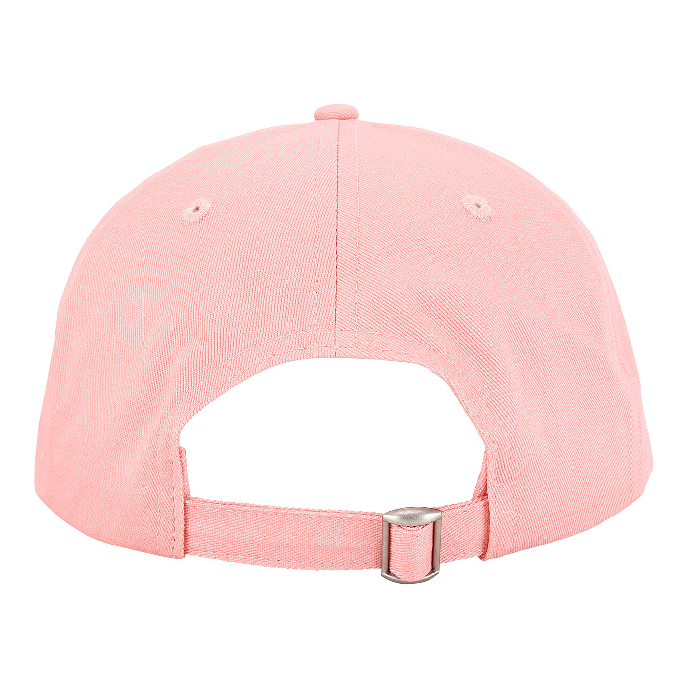 Iconic Cotton Wellbeing Cap Rose Pink back view Wellbeing embroidery Complete Unity Yoga #colour_rose-pink
