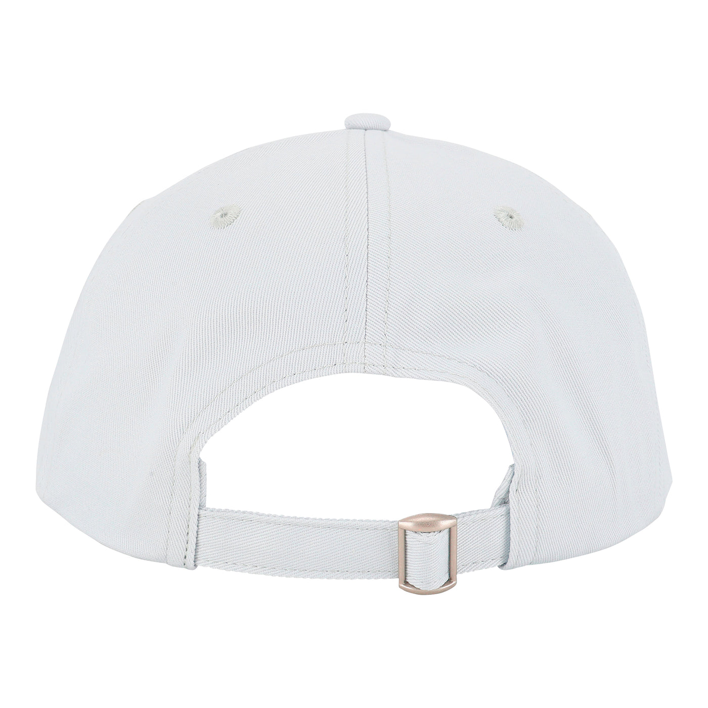 Iconic Cotton Wellbeing Cap Sky Blue back view Wellbeing embroidery Complete Unity Yoga #colour_sky-blue