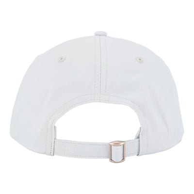 Iconic Cotton Wellbeing Cap Sky Blue back view Wellbeing embroidery Complete Unity Yoga #colour_sky-blue