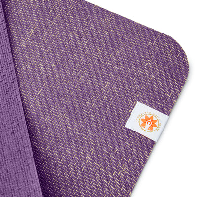 NEW Majestic Purple - Sustainable Non-Slip Jute Yoga Mat CompleteGrip™ - 4mm