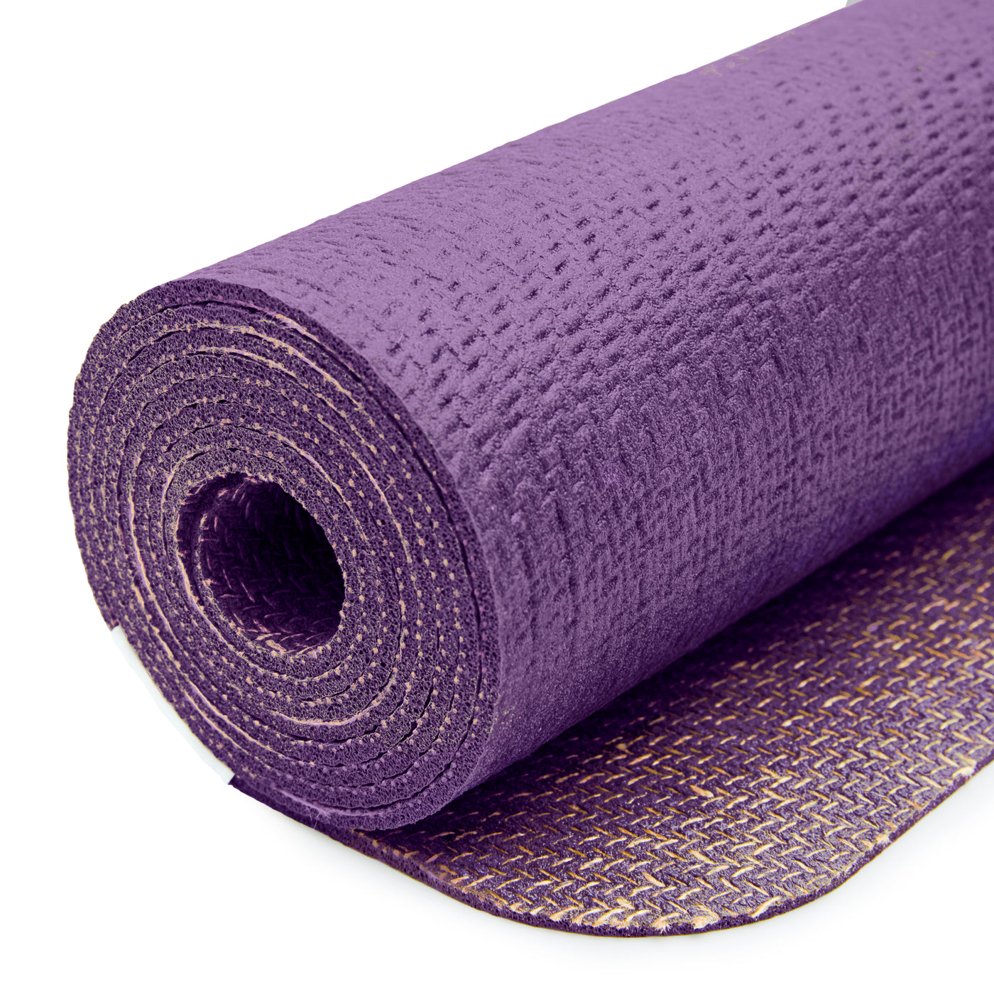 NEW Majestic Purple - Sustainable Non-Slip Jute Yoga Mat CompleteGrip™ - 4mm