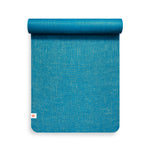 CompleteGrip™ Eco-friendly Yoga Mat (Ocean Teal Blue Arial Shot) #colour_new-ocean-teal-blue