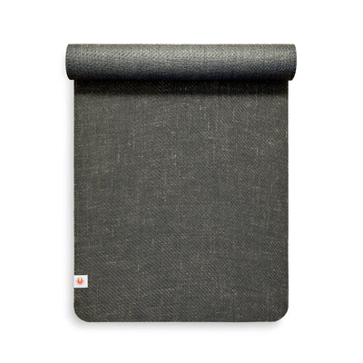 CompleteGrip™ Eco-friendly Yoga Mat (Space Black Arial Shot) #colour_new-space-black