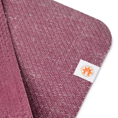 New Autumn Plum CompleteGrip™ Eco Yoga Mat (Close Up) #colour_limited-edition-autumn-plum