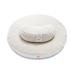 Premium Round Meditation Zabuton - Side View & Meditation Cushion - Complete Unity Yoga