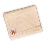 100% Organic Cotton Super Soft Yoga Meditation Blanket - Arial View