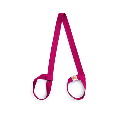 Yoga Mat Carrying Strap - Complete Unity Yoga - Full Shot Iconic Pink #colour_iconic-pink