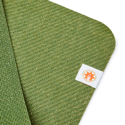 CompleteGrip™ Eco Yoga Mat - Complete Unity Yoga - Forest Green 2mm Close Up Grip Texture  #colour_forest-green