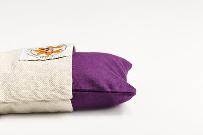 Meditative Purple Eye Pillow - Yoga and Meditation Equipment - The Om Sadhana Collection