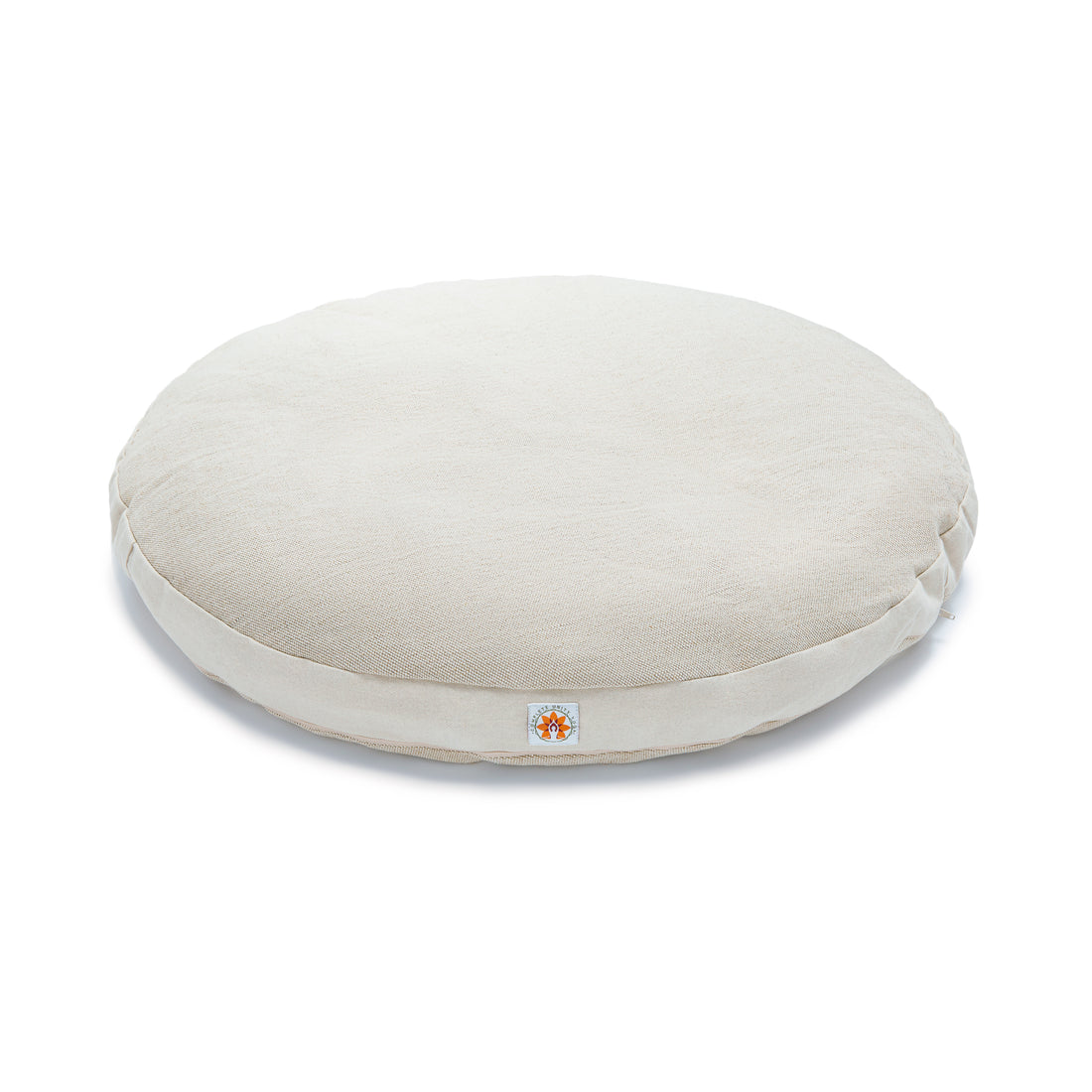 Premium Round Meditation Zabuton - Side View - Complete Unity Yoga