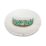 Premium Round Meditation Zabuton - Side View & Meditation Cushion - Complete Unity Yoga