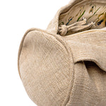 Yoga Mat Bag - Meadow Of Enlightenment - Complete Unity Yoga - Natural - Close Up #colour_meadow-of-enlightenment