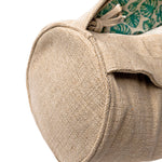 Yoga Mat Bag - Mindful Jungle - Complete Unity Yoga - Natural - Close Up #colour_mindful-jungle