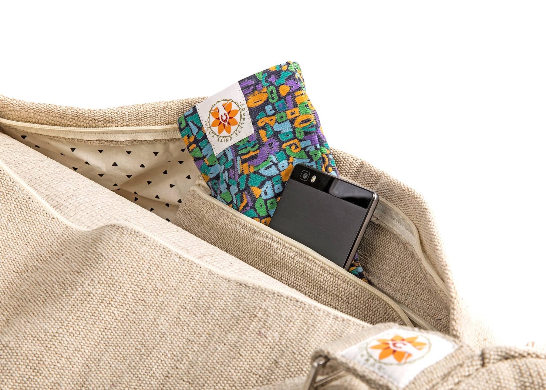 Yoga Mat Bag, Yoga Bag With Zipper, Inner Pocket Mindful Jungle