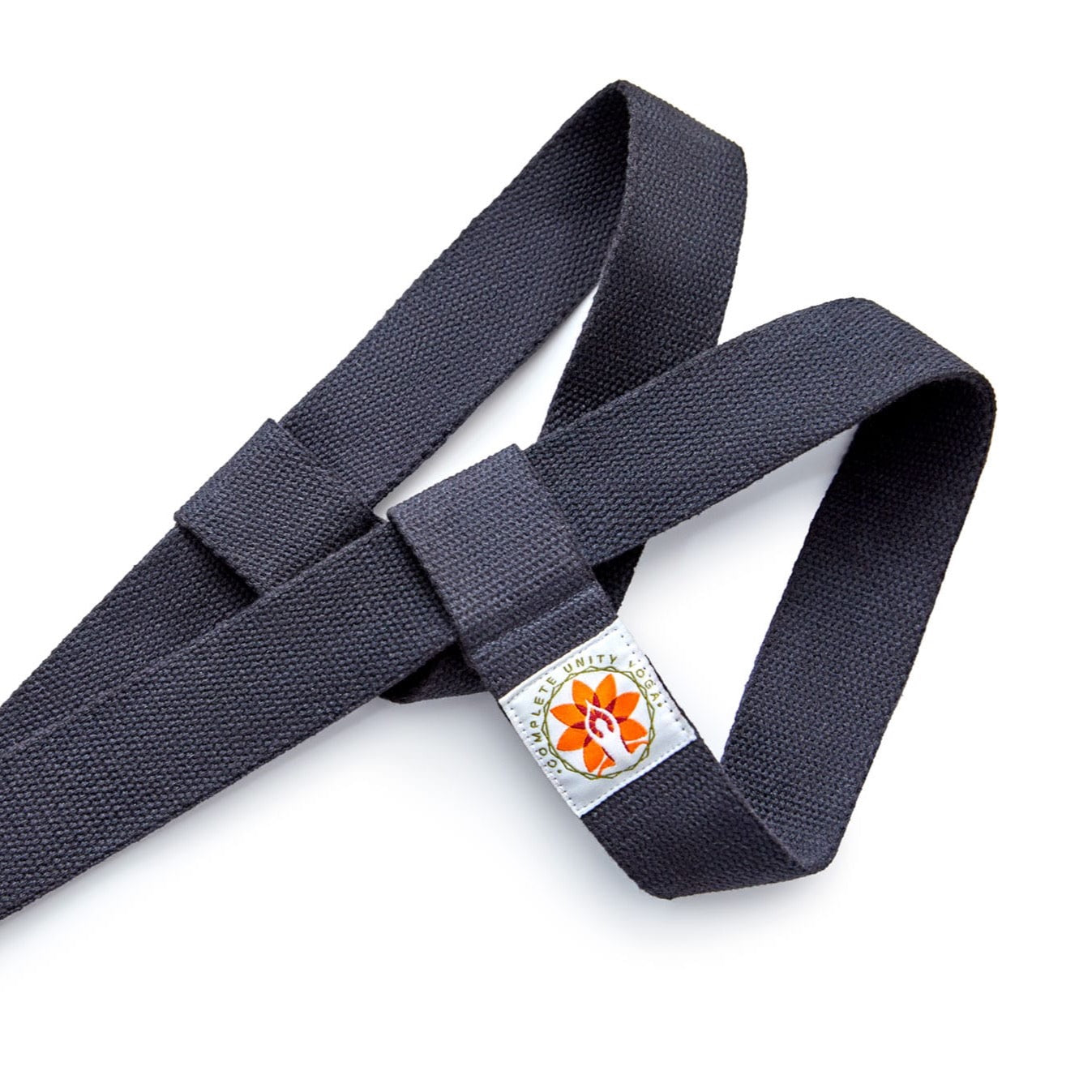 Yoga Mat Carrying Strap - Complete Unity Yoga - Close Up Fossil Grey  #colour_fossil-grey