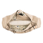 Yoga Mat Bag - Meadow Of Enlightenment - Complete Unity Yoga - Natural - Arial View #colour_meadow-of-enlightenment