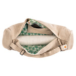 Yoga Mat Bag - Mindful Jungle - Complete Unity Yoga - Natural - Arial View #colour_mindful-jungle